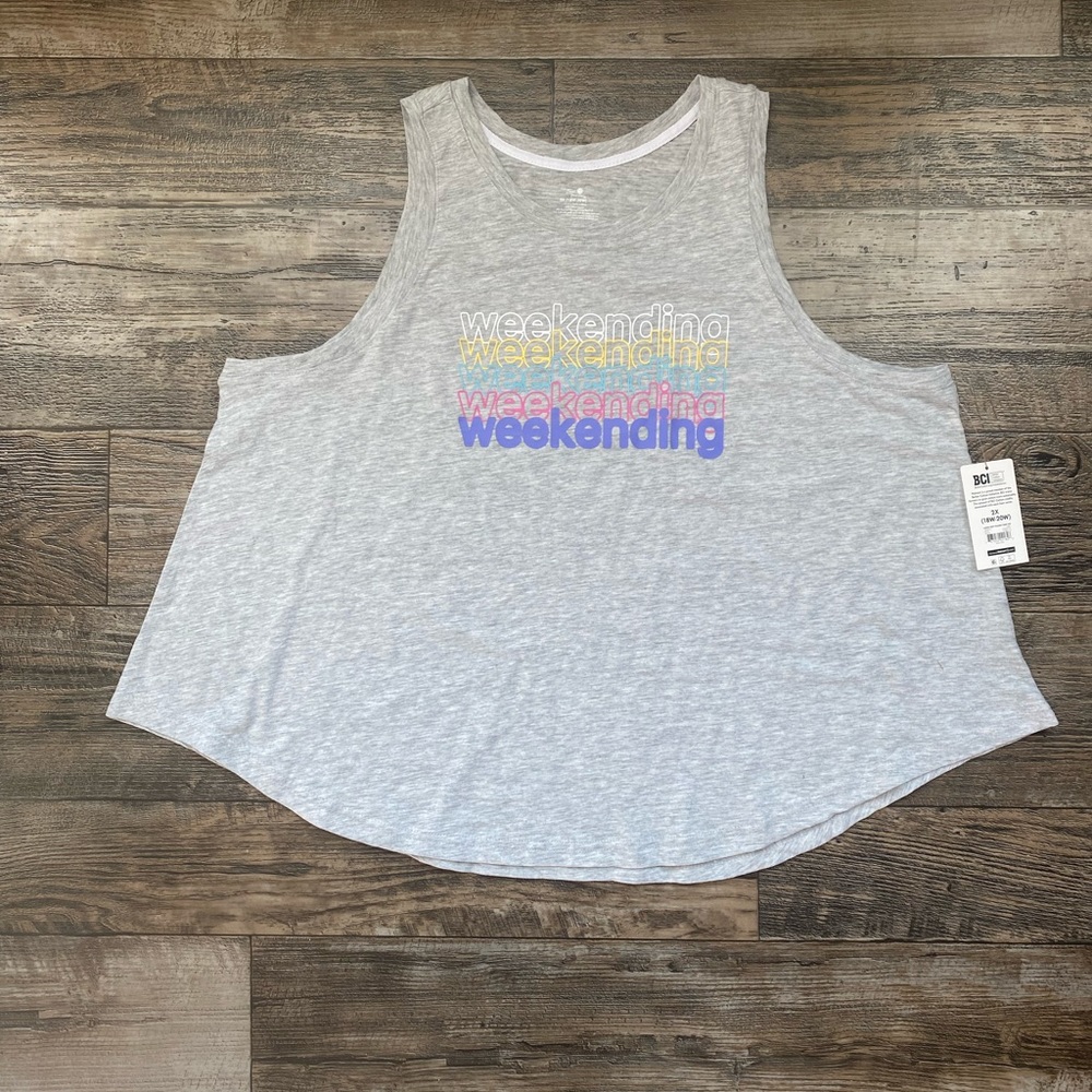 Brand New “Weekending” Tank Top